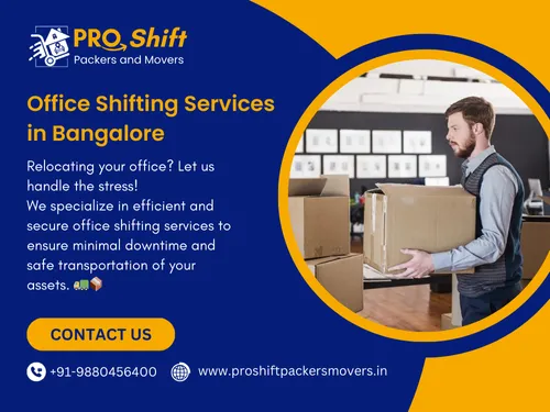Office Shifitng in Bangalore