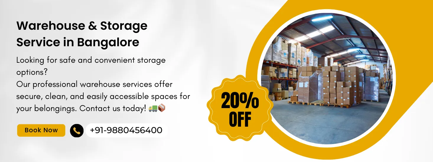 Warehouse and Storage service in Bangalore